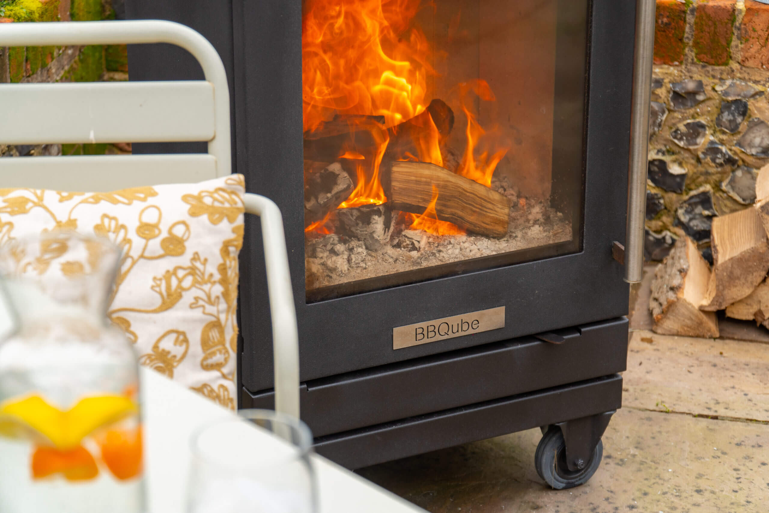 HeatQube Heater Only: 4-Wheel Base